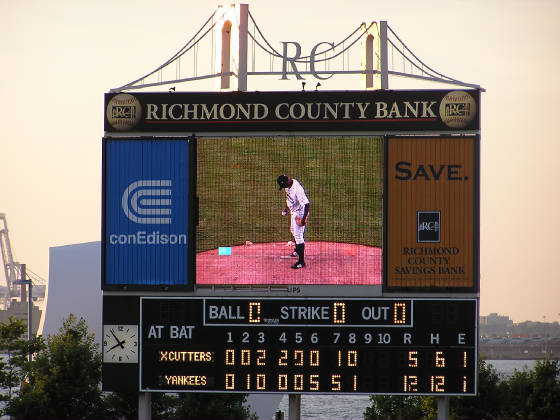 The Scoreboard @ Richmond County Ballpark