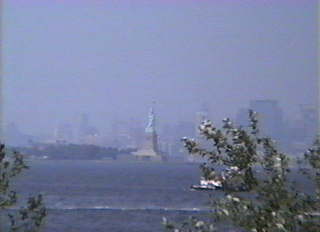 The Statue of Liberty from Ricmond Cty Ballpark